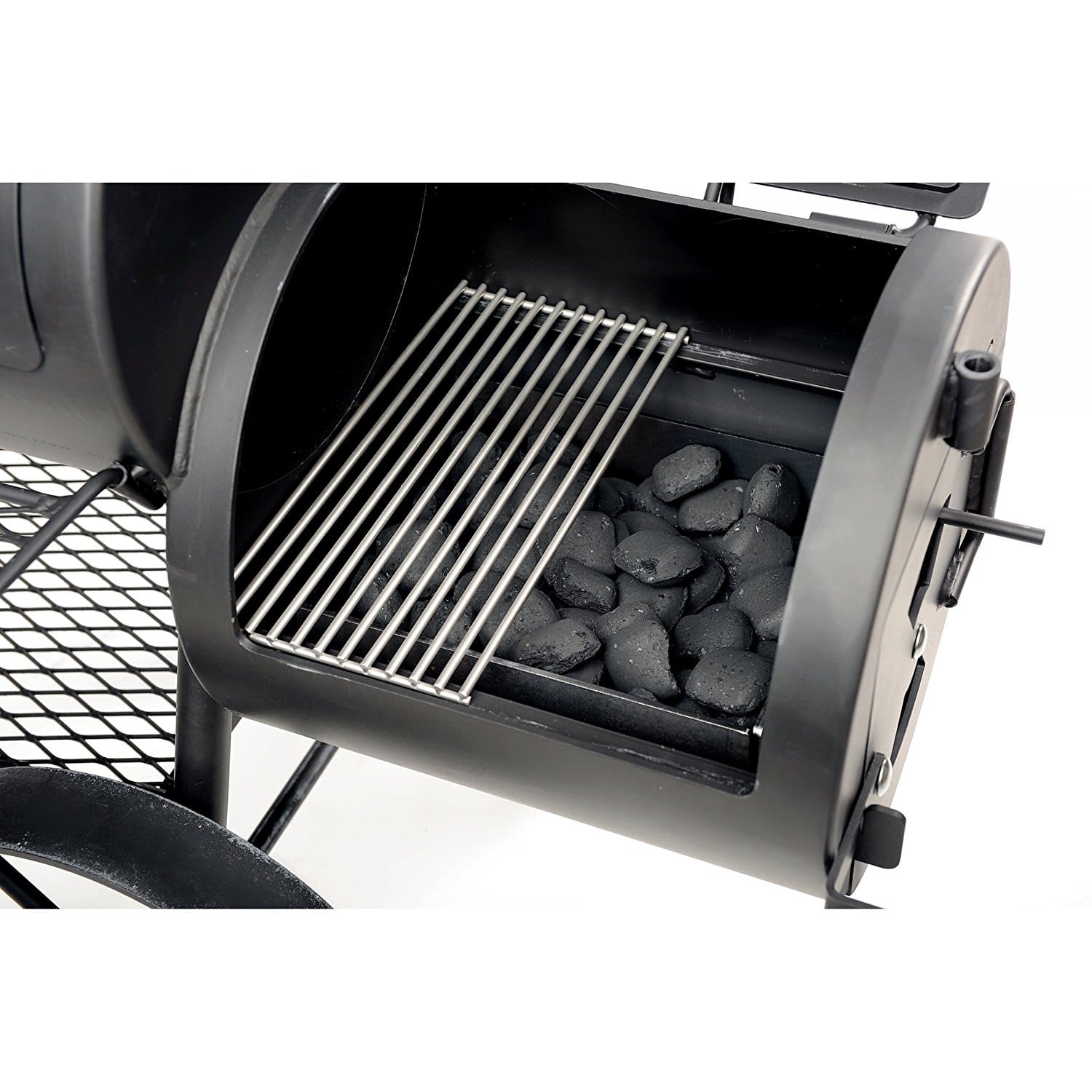 Bourgondië Verslagen beweeglijkheid Joe's Barbecue Smoker RVS grillrooster vuurbox 16 inch - MultiFlame