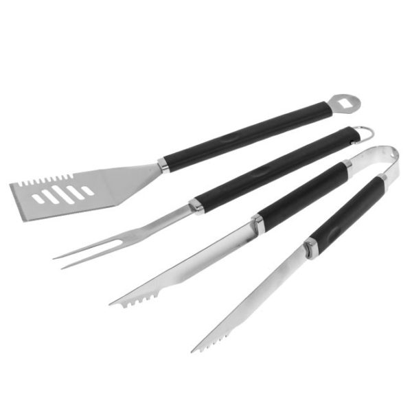 Mustang RVS barbecue tools 3 delig